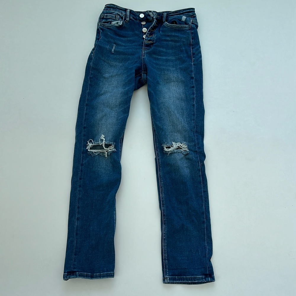 Lightly worn, Size 27, blue jeans